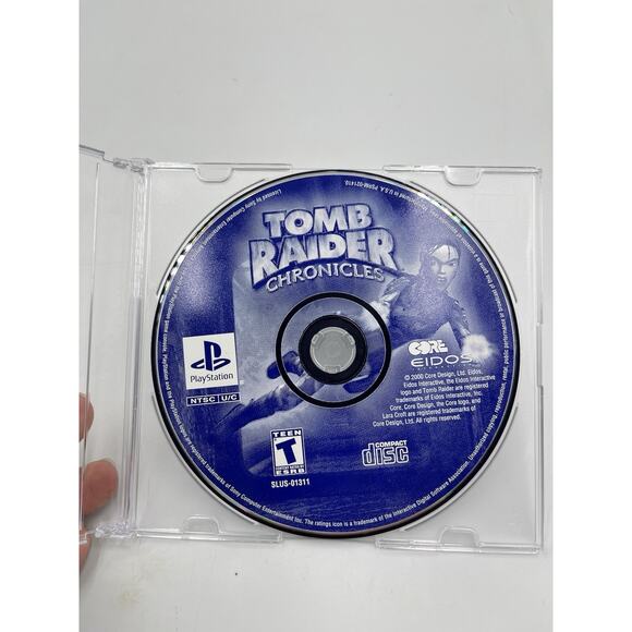 Tomb Raider: Chronicles (Sony PlayStation 1, PS1) DISC ONLY - Picture 5 of 5